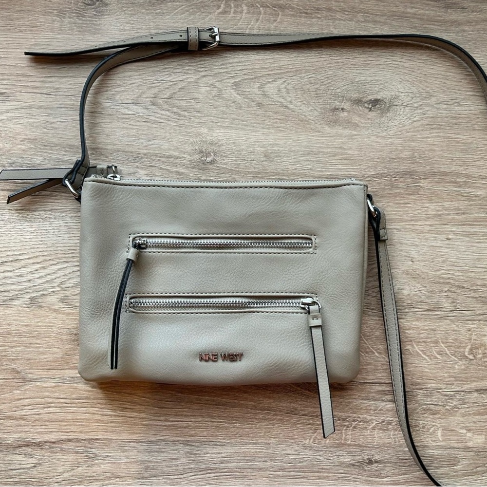 Nine West Gray Crossbody Bag
